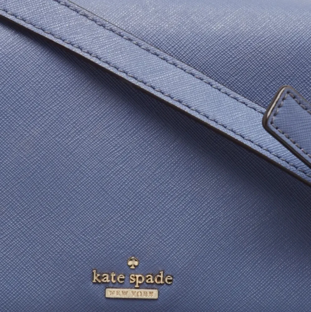 Kate Spade Cameron Street Byrdie Birdie Crossbody Bag In Blue Oyster - Picture 10 of 14